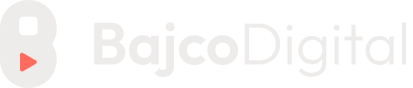 Bajco Digital Logo - Orange White